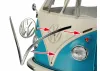 Tamiya 1/24 Volkswagen Type 2 (T1) Blue & White (Clic Loc)