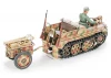 Tamiya Kettenkraftrad With Cart + Goliath