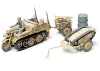 Tamiya Kettenkraftrad With Cart + Goliath