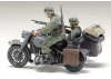 Tamiya 1/48 German Bike + Sidecar
