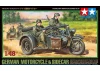 Tamiya 1/48 German Bike + Sidecar