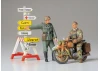 Tamiya German Motorcycle Orderly Set