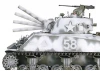 Tamiya M4A3 Sherman 105mm Howitzer A.Troop