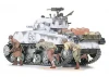 Tamiya M4A3 Sherman 105mm Howitzer A.Troop