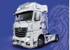 Italeri Mercedes Benz Actros MP4 Showtruck