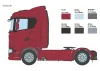 Italeri Scania S770 4x2 Normal Roof Grey Cab