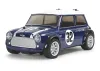 Tamiya Mini Cooper Racing with Blue Painted Body (MB-01)
