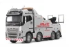 Tamiya Volvo FH16 Globetrotter 750 8x4 Tow Truck with Silver Pre-Painted Body Components