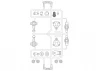 Tamiya TL-01 B Parts (Upright)