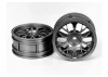 Tamiya Porsche 911 Gt1 Front Wheels*clr*