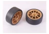 Tamiya Drift Tyres Type-A + Wheels