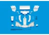 Tamiya F104 2017 Wing Set White