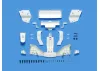 Tamiya F104 2017 Wing Set White