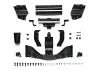 Tamiya F104 2017 Wing Set Black
