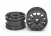 Tamiya M Chassis 11 Spk Wheel Black X 4