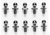 Tamiya 5mm Aluminium. Ball Connector*10