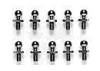 Tamiya 5mm Aluminium. Ball Connector*10