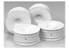 Tamiya M-Narrow White Dish Wheel (+2)