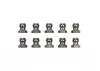 Tamiya Fc 5mm Aluminium Ball Nut X 10