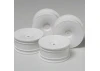 Tamiya White Dish Wheel (26mm/Offo) X 2
