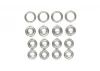 Tamiya TT-02 Ball Bearing Set: 10x5mm (8) + 11x5mm (4) + 12x8mm(4)