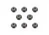 Tamiya 4mm Flange Lock Nut *8
