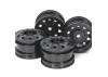 Tamiya Or Race Truck Whl Fr 2 Each Black