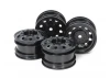 Tamiya Or Race Truck Whl Fr 2 Each Black