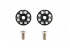 Tamiya Aluminium Wing Washers Black