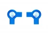 Tamiya Tc-01 Aluminium Rocker Arm X 2