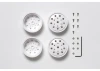 Tamiya R Wheel Sets (22mm/Whi)