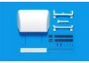 Tamiya Roof Spoiler White