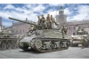 Italeri M4A1 Sherman With Infantry