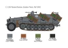 Italeri 1/72 Sd Kfz 251/1 Stuka Zu Fuss