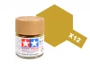 Tamiya Acrylic Mini Paints X-12 Gold Leaf