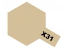 Tamiya Acrylic Mini Paints X-31 Titan Gold