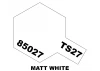 Tamiya Spray Paint TS-27 Matt White