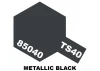 Tamiya Spray Paint TS-40 Metallic Black