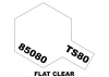 Tamiya Spray Paint TS-80 Flat Clear