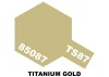 Tamiya Spray Paint TS-87 Titanium Gold