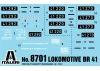 Italeri Mherzwecklokomotive Baurehine 41