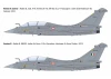 Italeri Rafale B Two-Seat French Fighter Aircraft