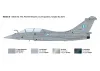 Italeri Rafale B Two-Seat French Fighter Aircraft