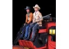 Set of 4 Wild West 1:12 Stagecoach Figures for AL20345