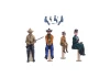 Set of 4 Wild West 1:12 Stagecoach Figures for AL20345