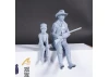 Set of 4 Wild West 1:12 Stagecoach Figures for AL20345
