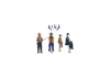 Set of 4 Wild West 1:12 Stagecoach Figures for AL20345