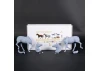 Set of 2 Wild West 1:12 Stagecoach Horses for AL20345