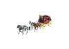 Set of 2 Wild West 1:12 Stagecoach Horses for AL20345