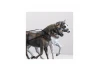 Set of 2 Wild West 1:12 Stagecoach Horses for AL20345